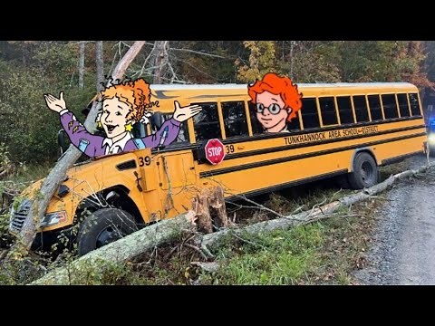 The Magic School Bus Crash Compilation