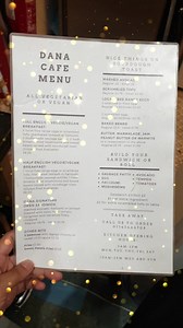 Current menu | DANA - Coffee House & Vegetarian Cafe