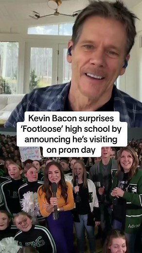 Kevin Bacon Surprises Footloose High School Prom