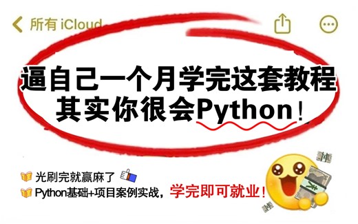 【Python教程】72小时讲完的Python（完整版）零基础课程，整整300集，2024最新版，学完即可就业，小白进阶大神，比刷剧还爽！