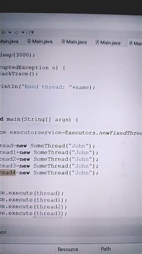 thread pool in java multithreading #java #javaprogramming #coding #coder #developer #google