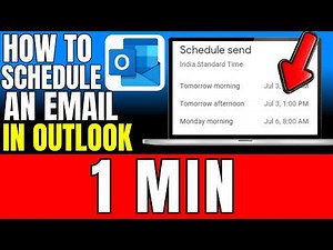 How To Schedule An Email In Outlook (2026)