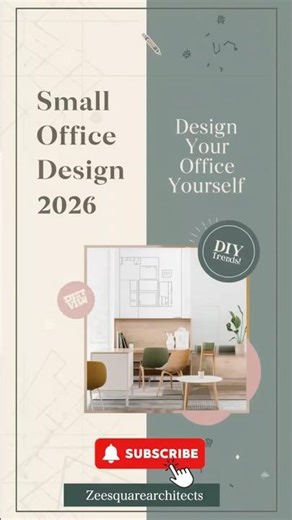 Latest Trends in Small Office Design (2026) | Smart, Modern & Space-Saving Ideas #shorts #design