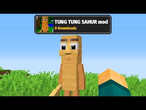 I tested Minecraft BRAINROT MODS