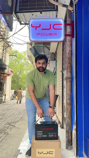 YJC 12V 100Ah Lithium Ion Battery with 5-Year Warranty