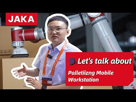 Cobot Palletizing Mobile Workstation - Make your production more efficient