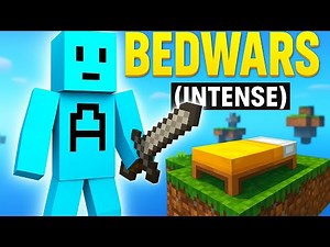 "Minecraft Bedwars Gameplay | Epic Bed Wars Fight & Pro Moves 🔥"