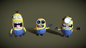 Minion Gang - Download Free 3D model by KillerBear