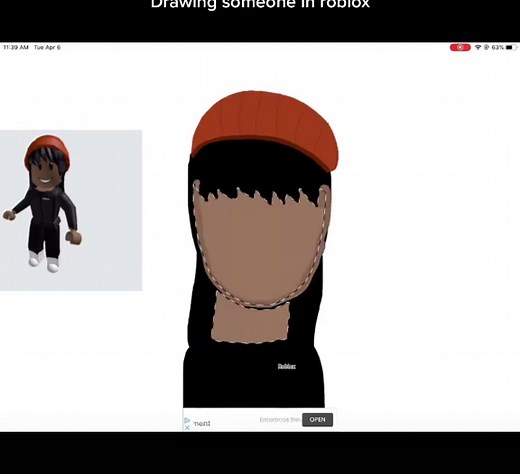 #ibispaintx #drawingsomeoneinroblox I hope you like my art 😅 It only took me some minutes to finish this and thanks if your supporting me 😁