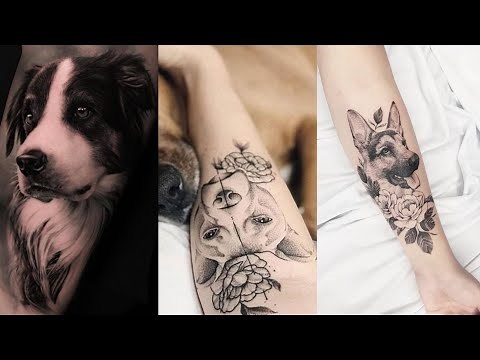 20 + Dog Tattoos That Show Your True Devotion | Dog tattoo ideas | Pet lovers tattoo | Tattoo Design