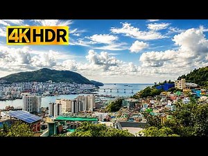 Busan Gamcheon Culture Village: 4K HDR 도보 여행