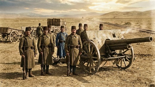 Ottoman Empire entered World War One unprepared for industrial warfare