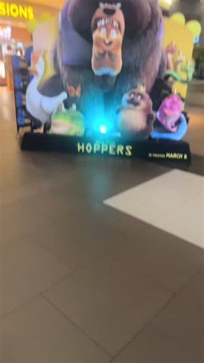 A lil Spring break fun with the boys!!! #Hoppers #3D4DMax #RegalCharlotte🎬🍿 🐰🐻🐸🪿🦈