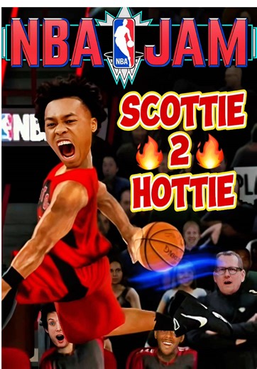 @Scotties Barnes aka Scottie 2 Hottie aka The Barnstormer aka ScottieBank aka Barnes & Noble highlights in NBA JAM OFE 2020s! #nbajam #boomshakalaka #videogames #nbaedits #torontoraptors
