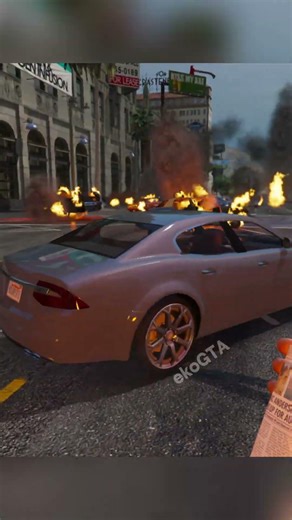 GTA 5 but zombies declared war on SWAT 💀 #gta #gtav #funny #gaming