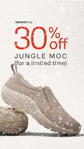 The iconic Jungle Moc, now 30% off this weekend only. | Merrell