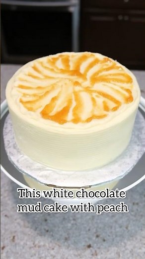 White Chocolate Mud Cake Part 1 #mudcake #whitechocolate