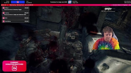 Filling the WarChild Bing Card! - in aid of WarChild as part of JingleJam! With Game Giveaways in Human Slots - !cupburger !donate !giveaway