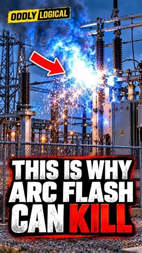You don't have to touch it to get burned ⚠️ #electricalsafety #electrician #shorts #trending #viral
