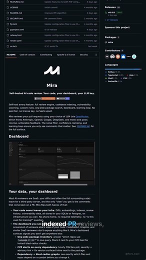 What if your AI code reviewer never sent your code anywhere? #opensource #github #codereview #ai