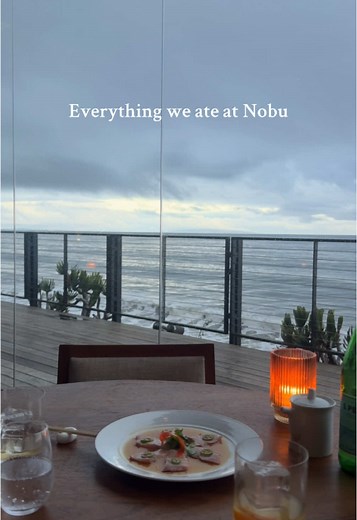 Nobu Omakase Dinner Experience in Malibu