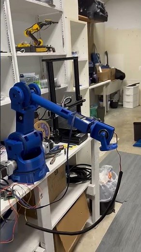 E.R.A. Robotic Arm Home Position Demo Using Inverse Kinematics