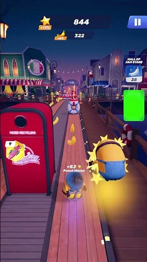 Minion Rush Endless Runner Gameplay & Action