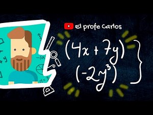🧐 Multiplicación de términos algebraicos | El Profe Carlos