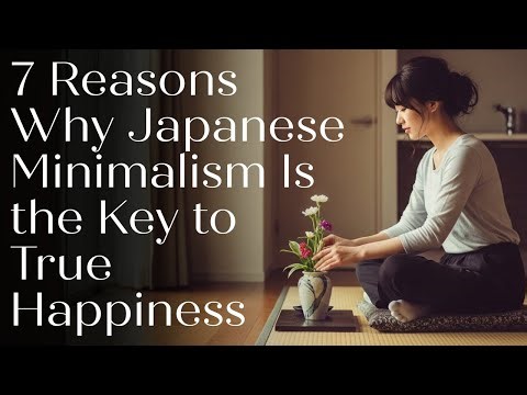 7 Reasons Why Japanese Minimalism Is the Key to True Happiness (Backed by Science)