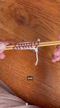 How to Cast On with the Crochet Chain Waste Yarn Method (Beginner Sock Knitting Tutorial) #knitsocks