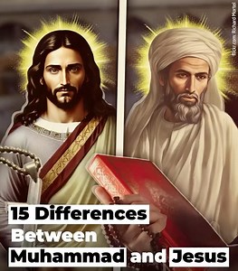 1.7M views · 70K reactions | 15 DIFFERENCES between JESUS and MUHAMMAD. | Jesus Loves You | Facebook