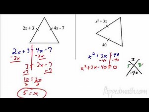 Geometry - Section 4.1 Triangles