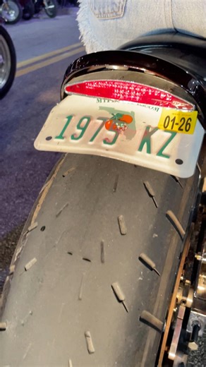 10K views · 136 reactions | Wasn’t expecting to see this 1975 Z1 900 Pro Street style bike at Daytona Bike Week! | CycleDrag | Facebook