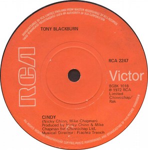 Tony Blackburn - Cindy