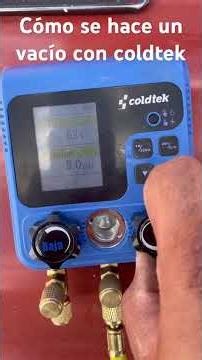 Cómo funciona el vacometro en manómetros coldtek