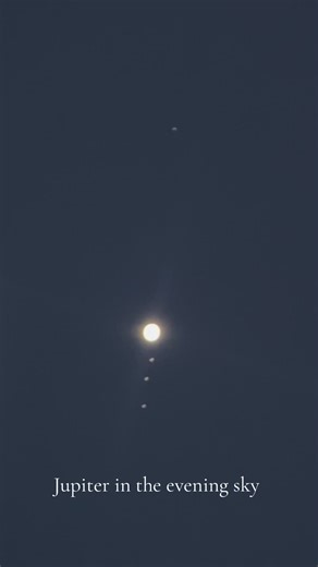 03/04/26 Jupiter in the evening sky #spacetherapy #fypシ #jupiter | Jupiter