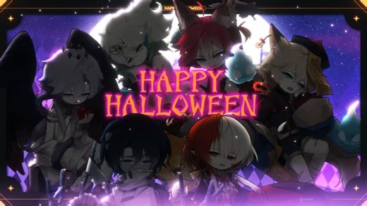 【VIMOS虚拟男团】开门!小偶像来喽！🎃Happy Halloween🎃不给糖就捣乱！