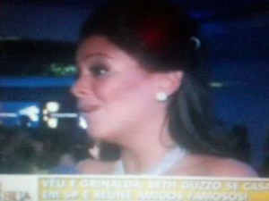 VANESSA GUZZO FALA DO CASAMENTO DE SUA IRMÃ BETH GUZZO E DO MARIDO FERNANDO