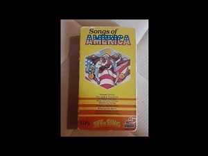 See and sing songs of America vhs 1985 EP/SLP Mode
