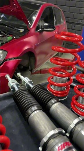 Coilovers APR.Mejor control, ajuste preciso y manejo superior 👾🔥 #APR #coilovers #amortiguadores