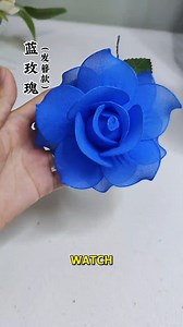 5.6K views | How To Make A Beautiful Blue Flower Fast #Crafting #DIY #BlueFlower #QuickCraft #HandmadeArt | YNP Media | Facebook