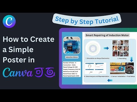 How to Create a Simple Graphical Abstract in Canva | Step-by-Step Beginner's Guide (FREE Tutorial)