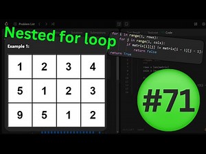 Toeplitz Matrix - Python - Easy #71