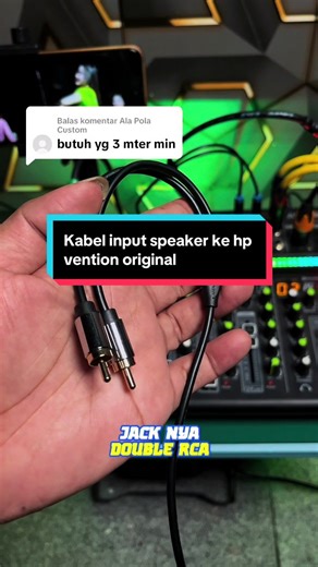 Custom Speaker Input Cable for Vention Devices