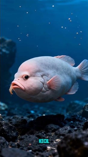 BLOPFISH, THE WORLD'S UGLIEST FISH OR JUST IN THE WRONG PLACE!? #shortvideo #biganimal #viral