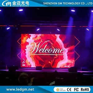 [Hot Item] Stage Background Video DJ Booth LED Screen 2.5m*1m P2.604 Indoor 3D Video LED DJ Booth Rental LED Display