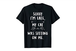 $20 Cat Shirt Is Too Relatable (and Funny)