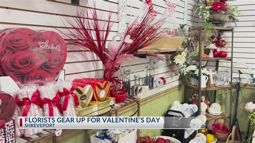 Local Florist Get Ready For Valentine's Day