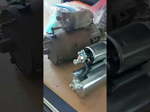 Mini starter install on the big block