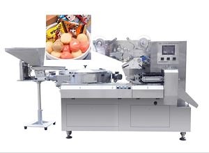 [Hot Item] Automatic Hard Candy Pillow Package Machinery Jelly Candy Sweets Confectionery Wrapping Machine